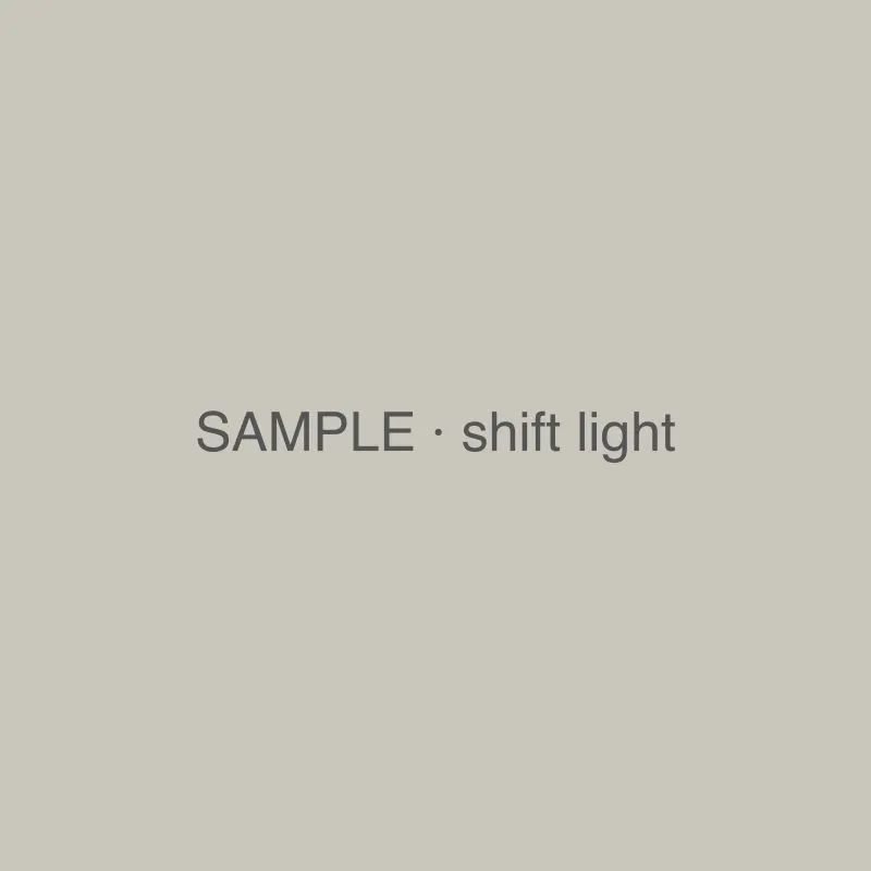 Sample shift light kit