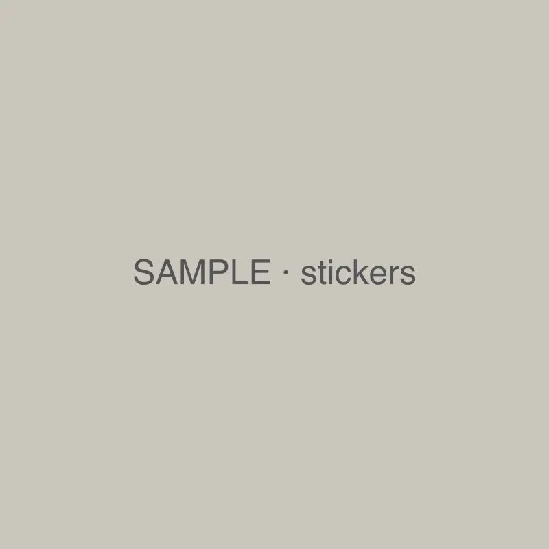 Sample sticker pack