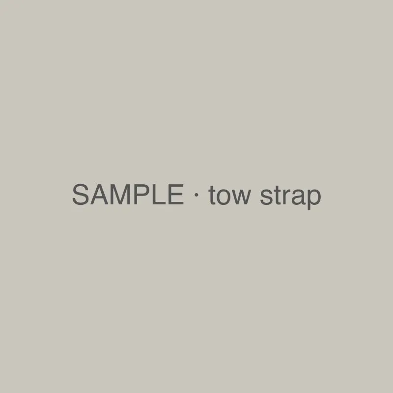 Sample tow strap